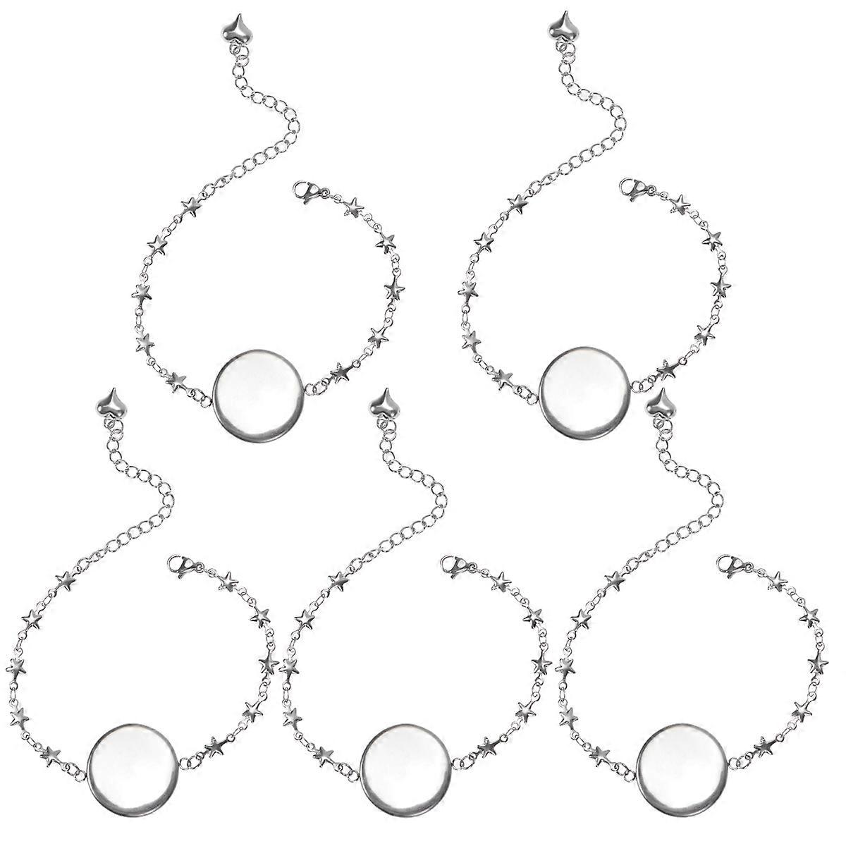 Stylish Base Plate for DIY Pendant Bracelets, Quality