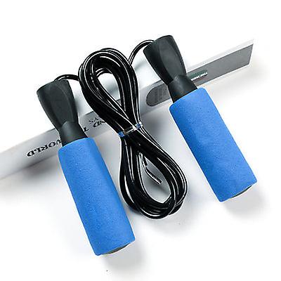 Bearing Skip Rope Adjustable Mma Boxing Skipping Sport Jump Ropes Workout Fitness Equipment With Thickened Anti-slip Foam Black