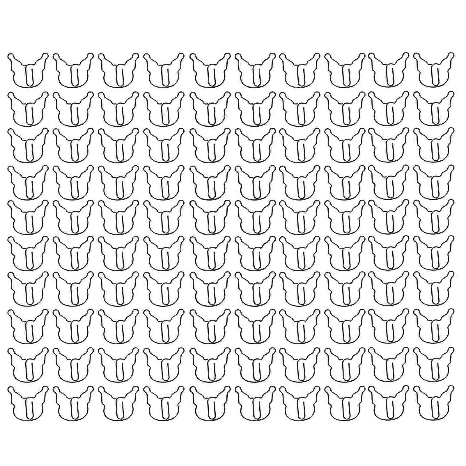 2025 legújabb modell 100db gemkapocs csúszásgátló rajzfilm aranyos könnyű