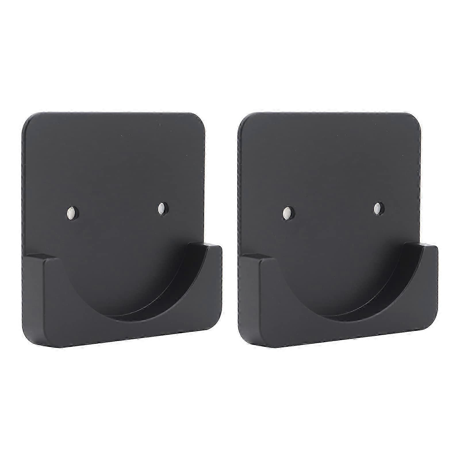 2pcs Double Curtain Pole Brackets, Double Curtain Rail Brackets No Drill, Recess Curtain Track Bracket, Curtain Rod Bracket, Curtain Pole Hooks