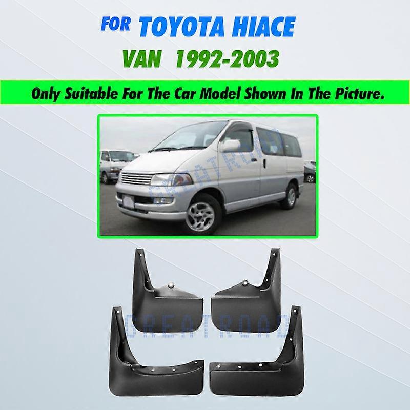 For Toyota Hiace 1992 - 2023 2000 2001 2002 2003 2004 2005 Car Mudflaps Mud Flaps Splash Guards Mudguards Flap Fender Accessorie