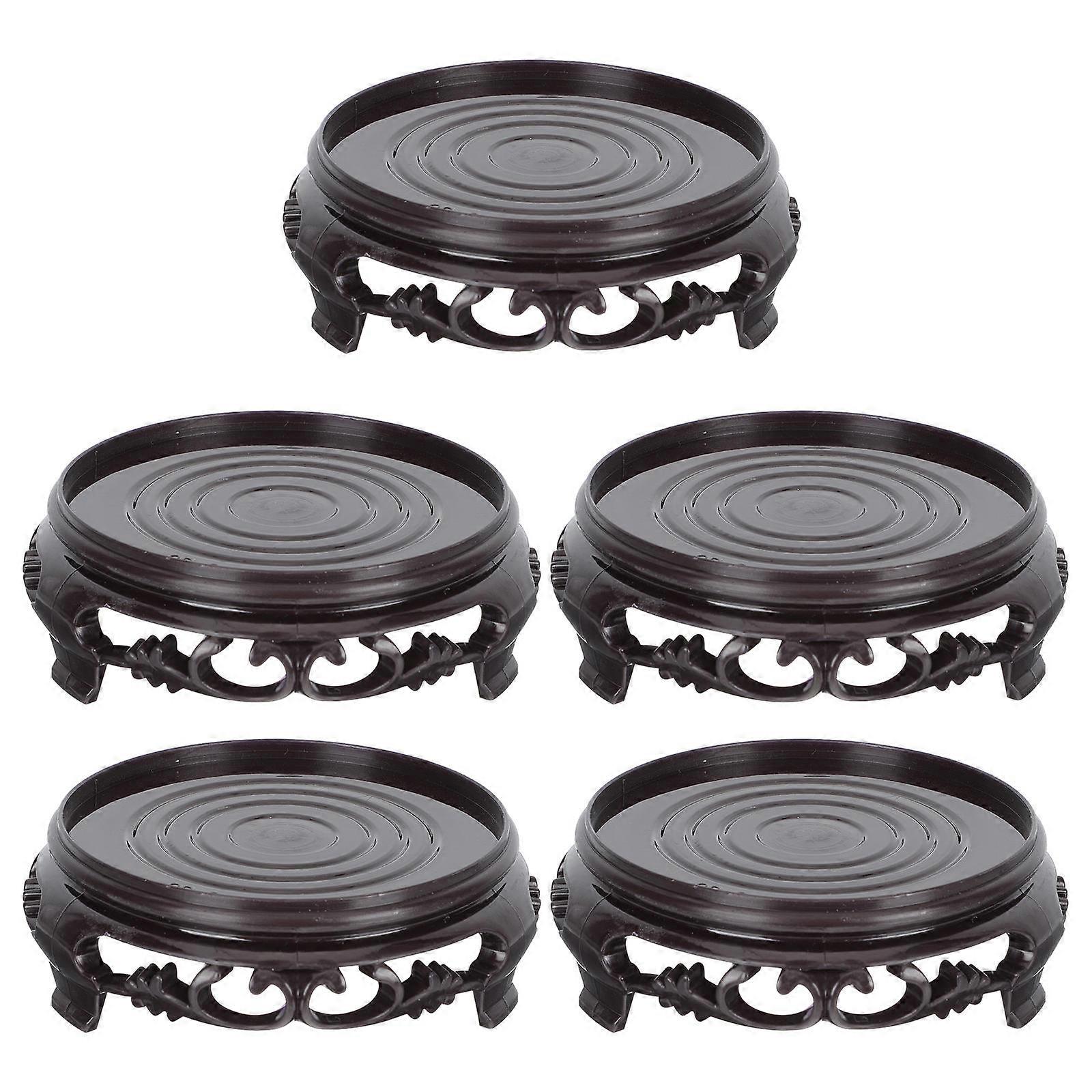 Plant Pot Base, Prevents Spillage with Convenient Usage, Decorative Vase Stand