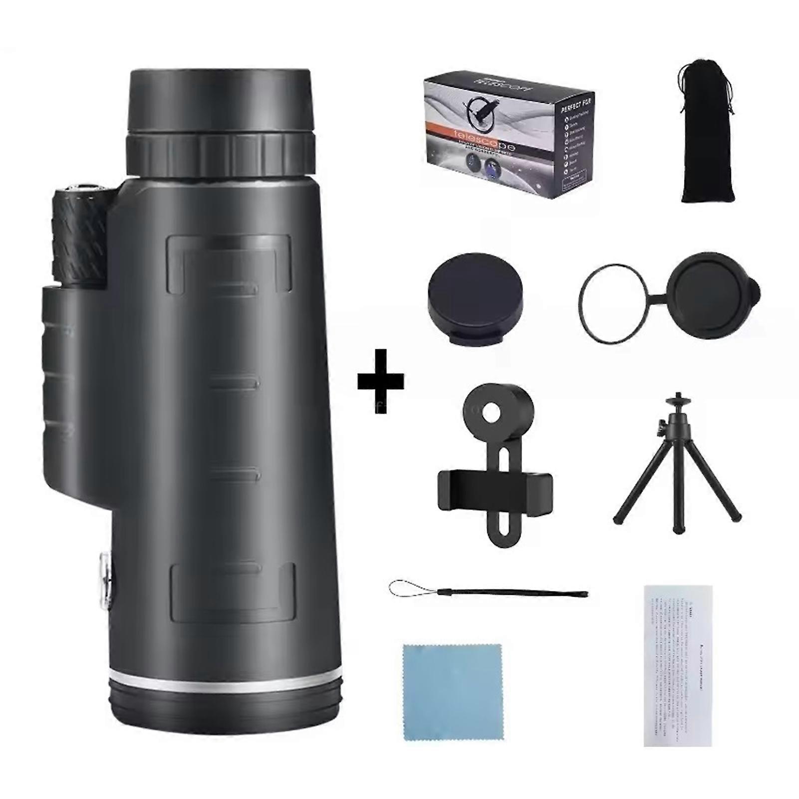 High-Definition Monocular Telescopes Portable Night-Vision Telescopes for Wildlifes Huntings