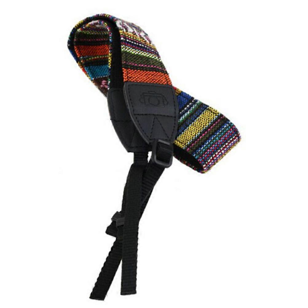 كاميرا خمر حزام كتف Dslr كاميرا المصورين ارتداء مريح طول قابل للتعديل 60 سم متعدد الألوان 1 حزمة