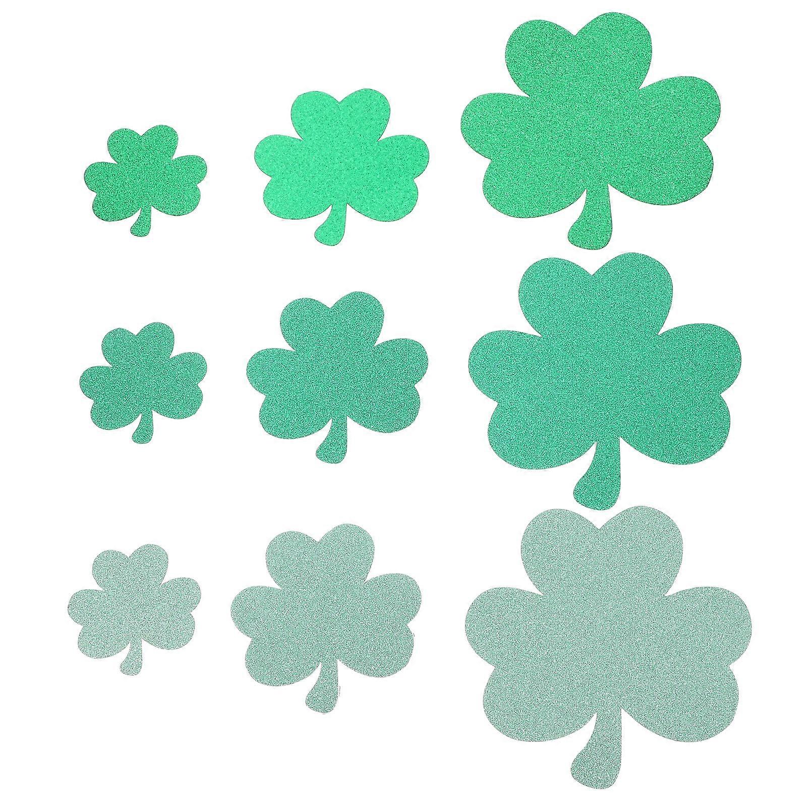 Shamrock Paper Cutouts for St. Patrick's Day Classroom, Bulletin Board, and Wall Decor – DIY Decorations for Home, Office, and Nursery