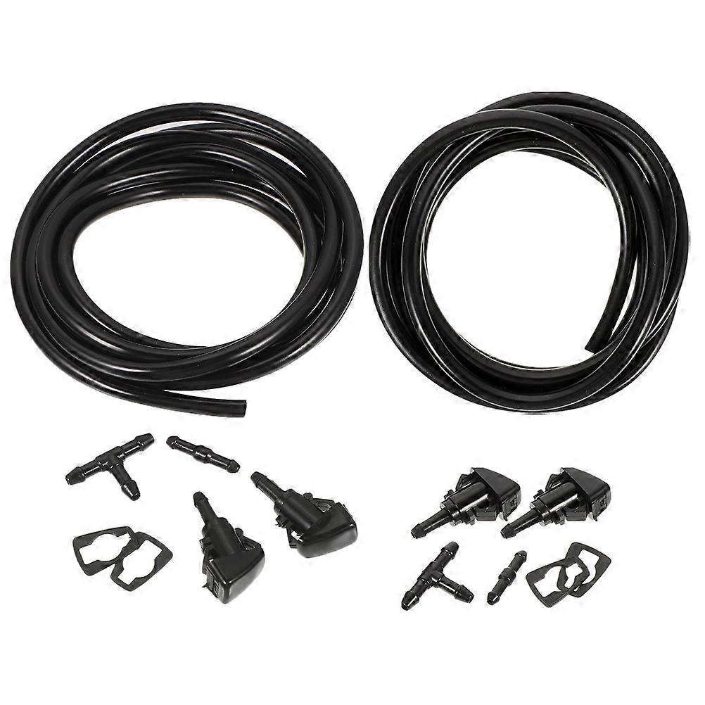 Windshield Washer Hose Kit 2pcs Flexible Water Tube for Ram Windshield Wiper System Easy Installation