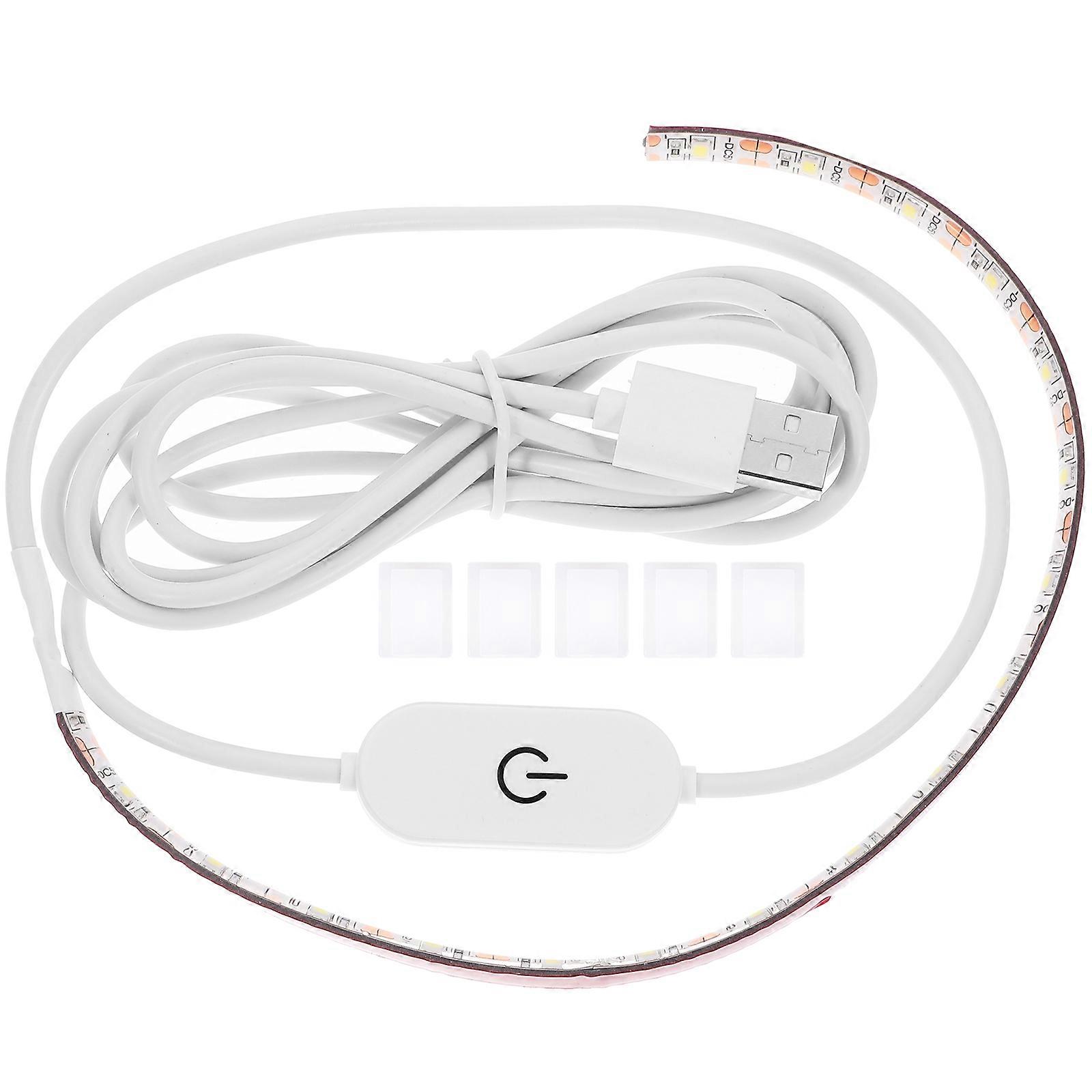 Machine Light 200cm 5v Usb 6500k Cold White Plastic Material Energy Saving 1Pcs