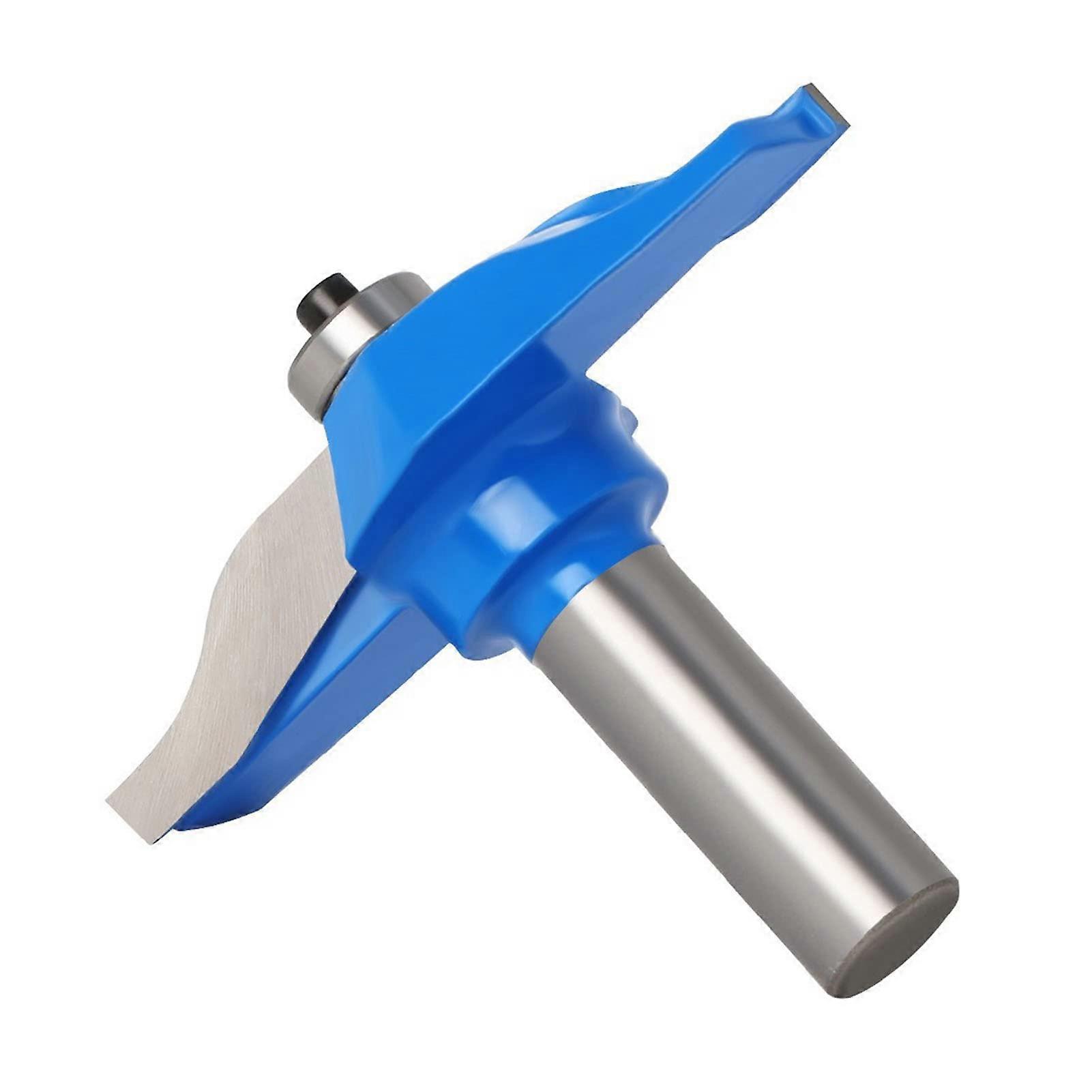 Carbide Roman Ogee Bit 1/2 Inch Shank Router Bit for Cabinetmaking, Blue Finish, USA Made Woodworking Tool