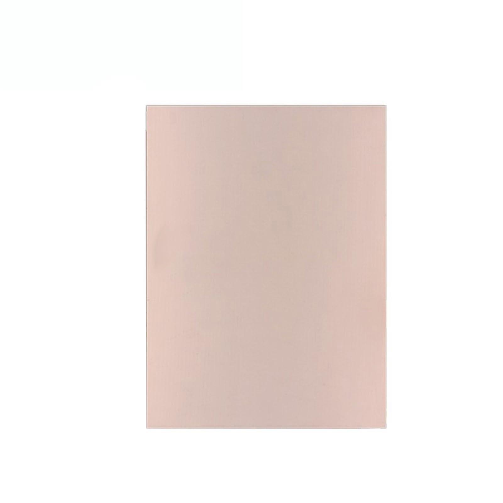 Pure Copper Sheet 100 x 200 x 1.5 mm Single Sided Copper Clad Board PCB FR4 Laminate Ref: 1372