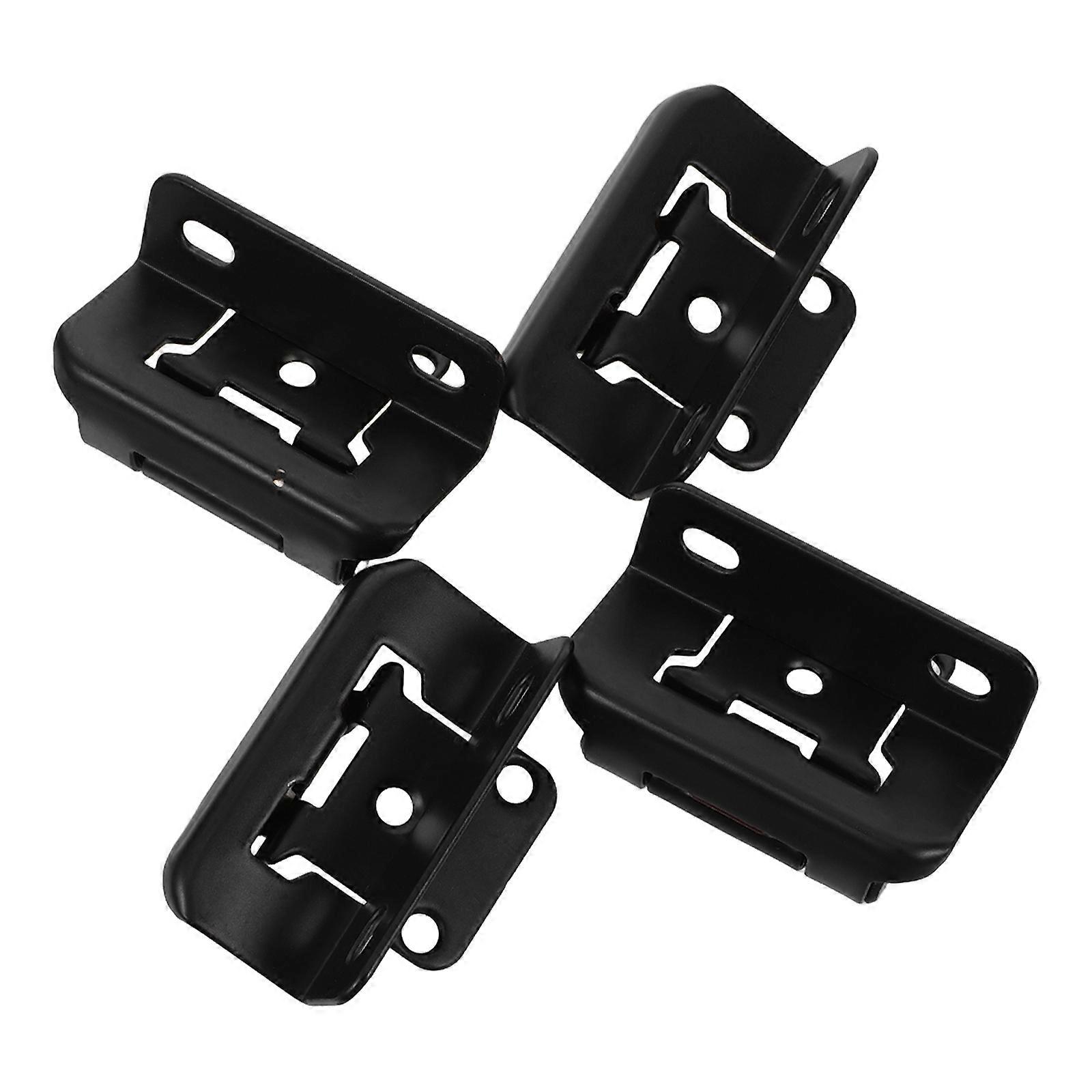 4pcs RV Cabinet Hinges, Semi Cover Self Closing Design, Easy Installation, Enhanced Door Functionality for RVs and Travel Trailers