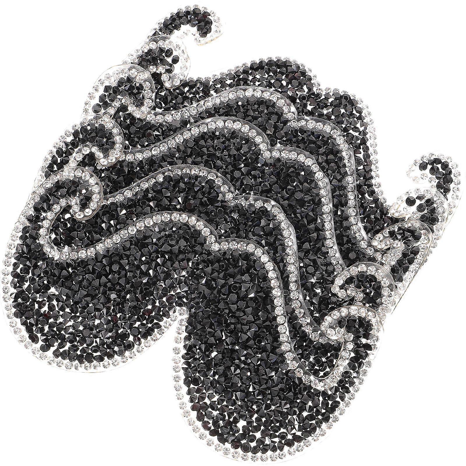 5pcs Iron On Patches for Clothing Repair, DIY Applique Decor for Jackets, Jeans, Hats, Backpacks – Stylish Embellishments for Unique
