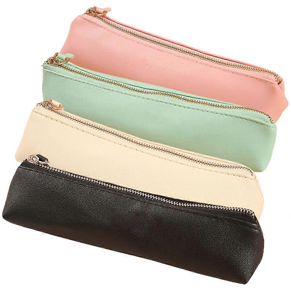 Pen Bag Assorted Color Small Item Organization Tear Resistant Lightweight 4Pcs