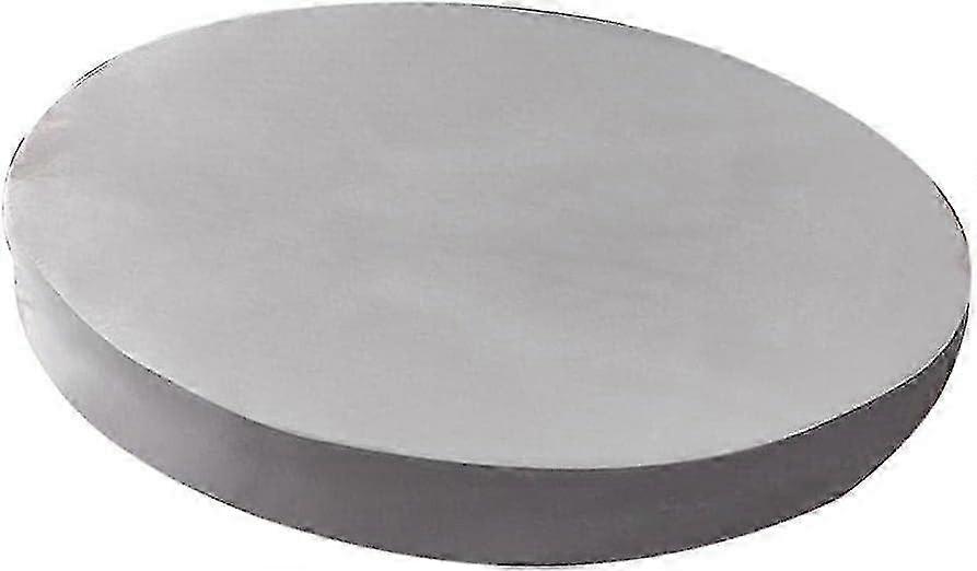 solid color round fitted sheet for hotel home, gray