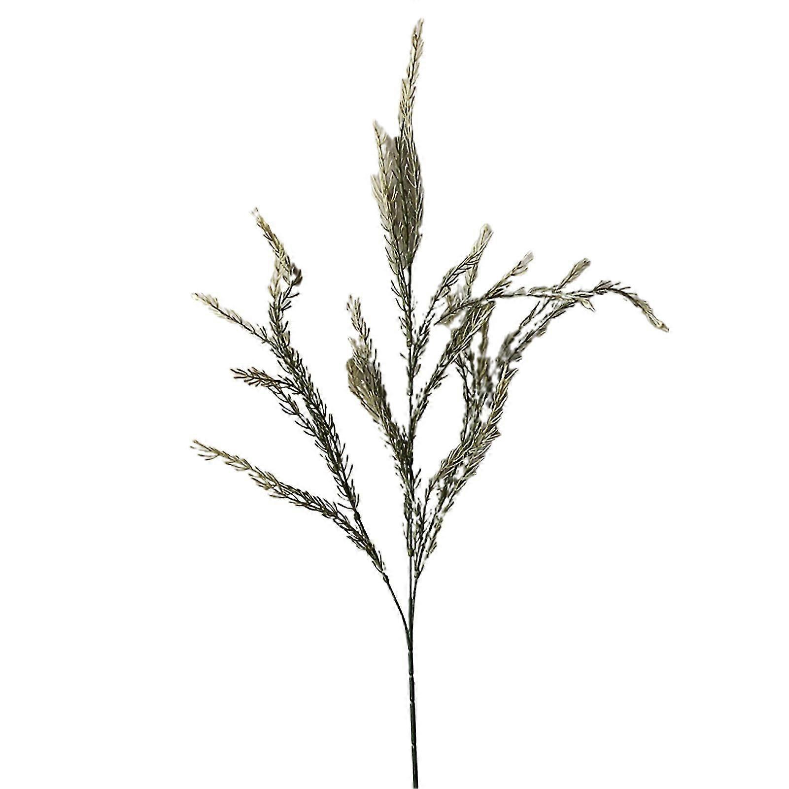 2025 Latest Model 1Pc Artificial Long Branch Three-Pronged Staghorn Grass