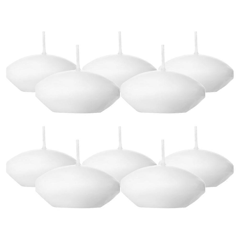 Float Candles Dripless For Vases Parties Romantic Dinners 10Pcs