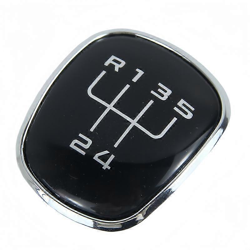 Suitable Black 5/6 Speed Number Cap Gear Shift Knob Top Emblem For Skoda Octavia A6 A7 A5 A6 A7 Fabia 2 MK2 Combi Superb Cars Accessories