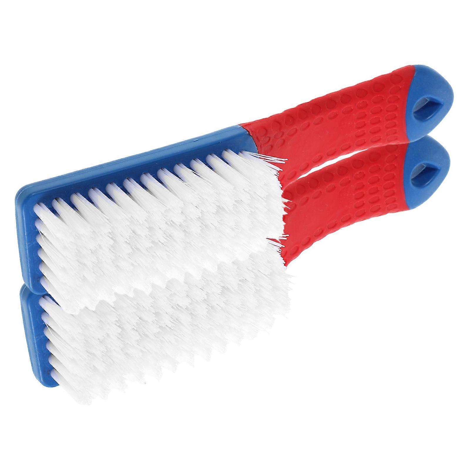 Shoe Cleaning Brush Shoes And Clothes Cleaning Tool Multifunctional Design Nano Soft Bristles 2Pcs