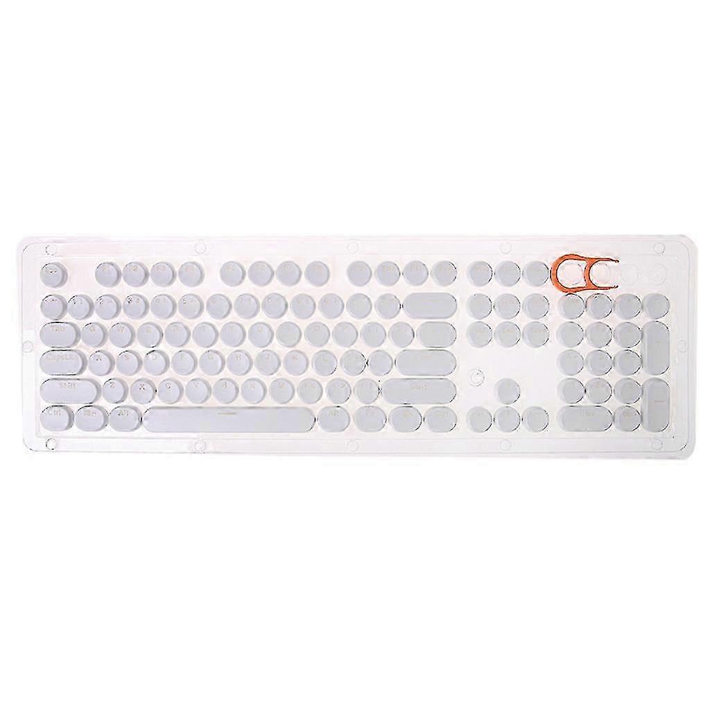 Gaming Dye Keycap Double Shot Steampunk Mechanical Keyboard 104 Keys