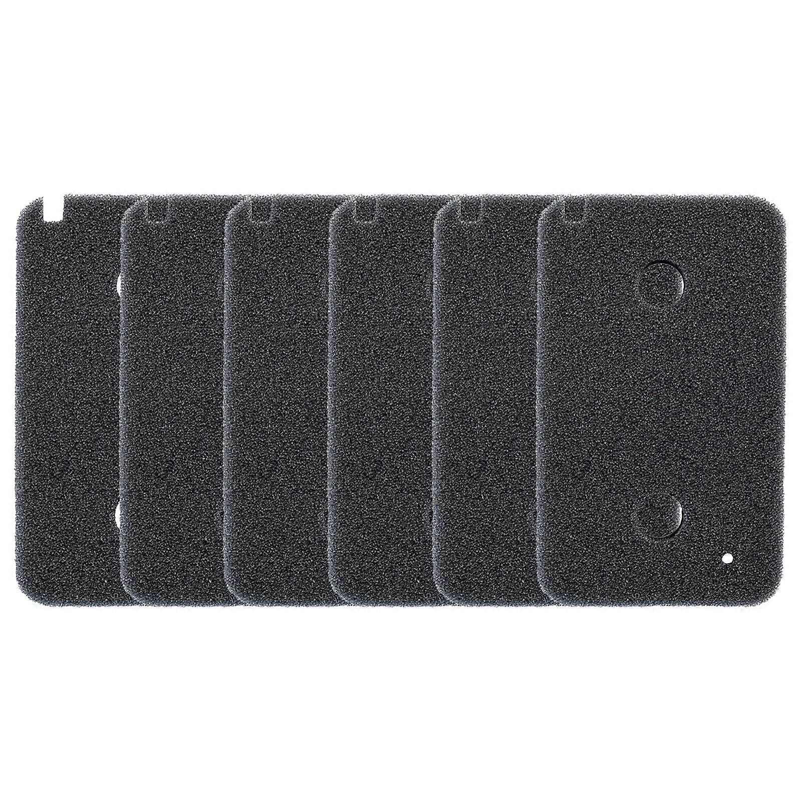 Foam Filter Part For Miele 9499230 - 6-Pack - Compatible With PT5140WP, T7850WP, T7900WP, T8007WP, T8883S, T9749WP