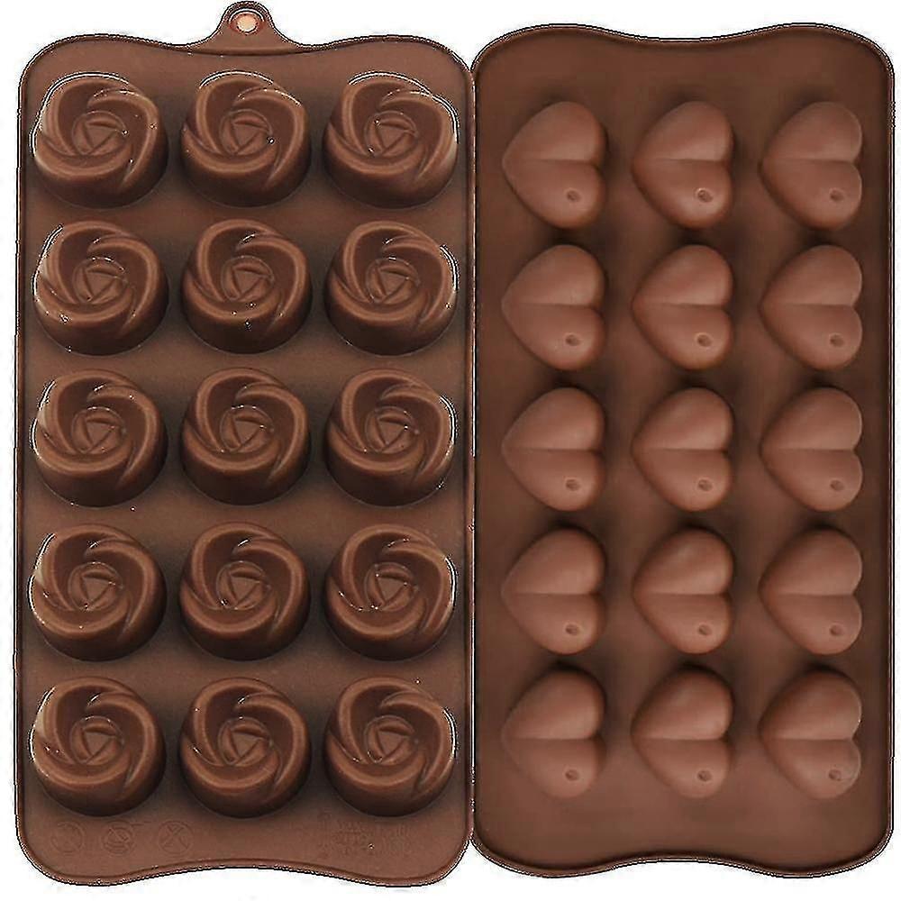 Silicone Candy Molds - Easy To Use And Clean Chocolate Molds - Diy
