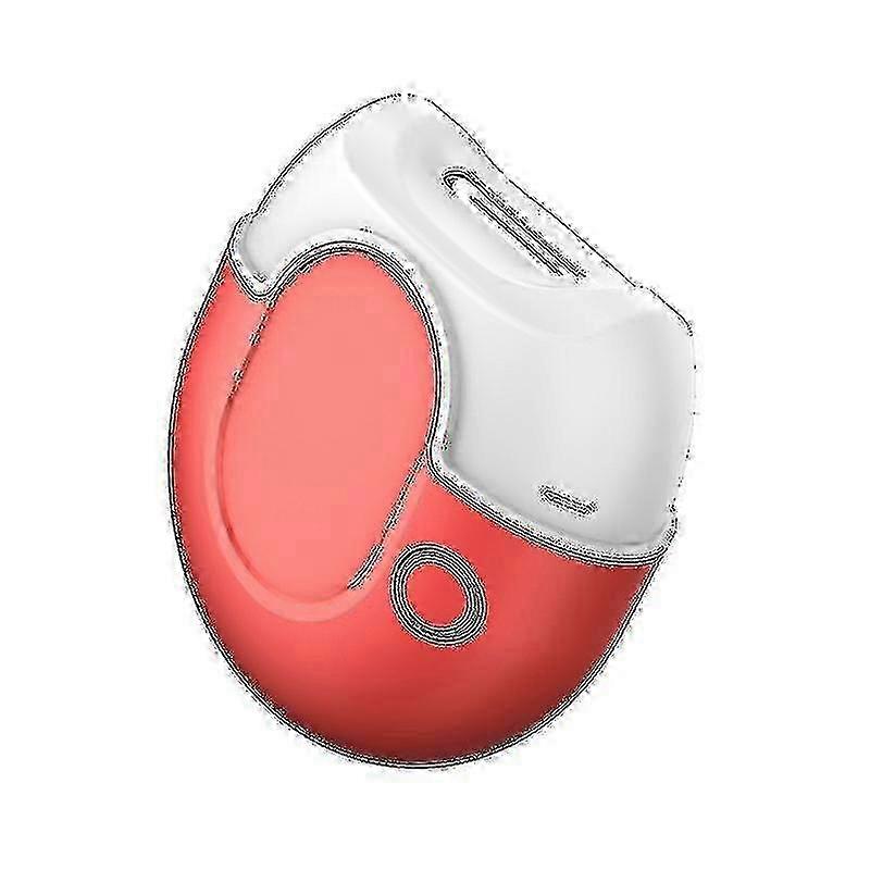 Electric Automatic Clipper Trimmer With Sharpener  Red