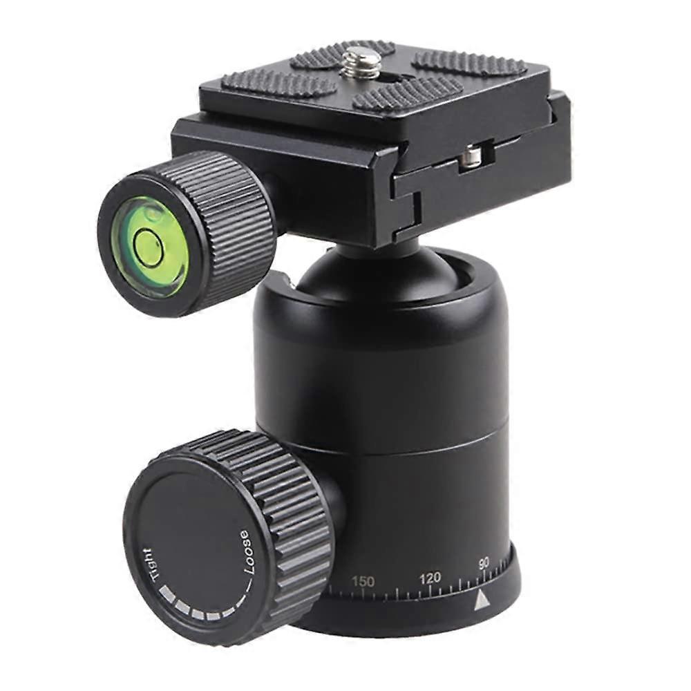 SLR Camera Universal Ball Head Gimbal Tripod Mini Pan Head Quick Release Plate QQ66 Compatible With DSLR And Mirrorless
