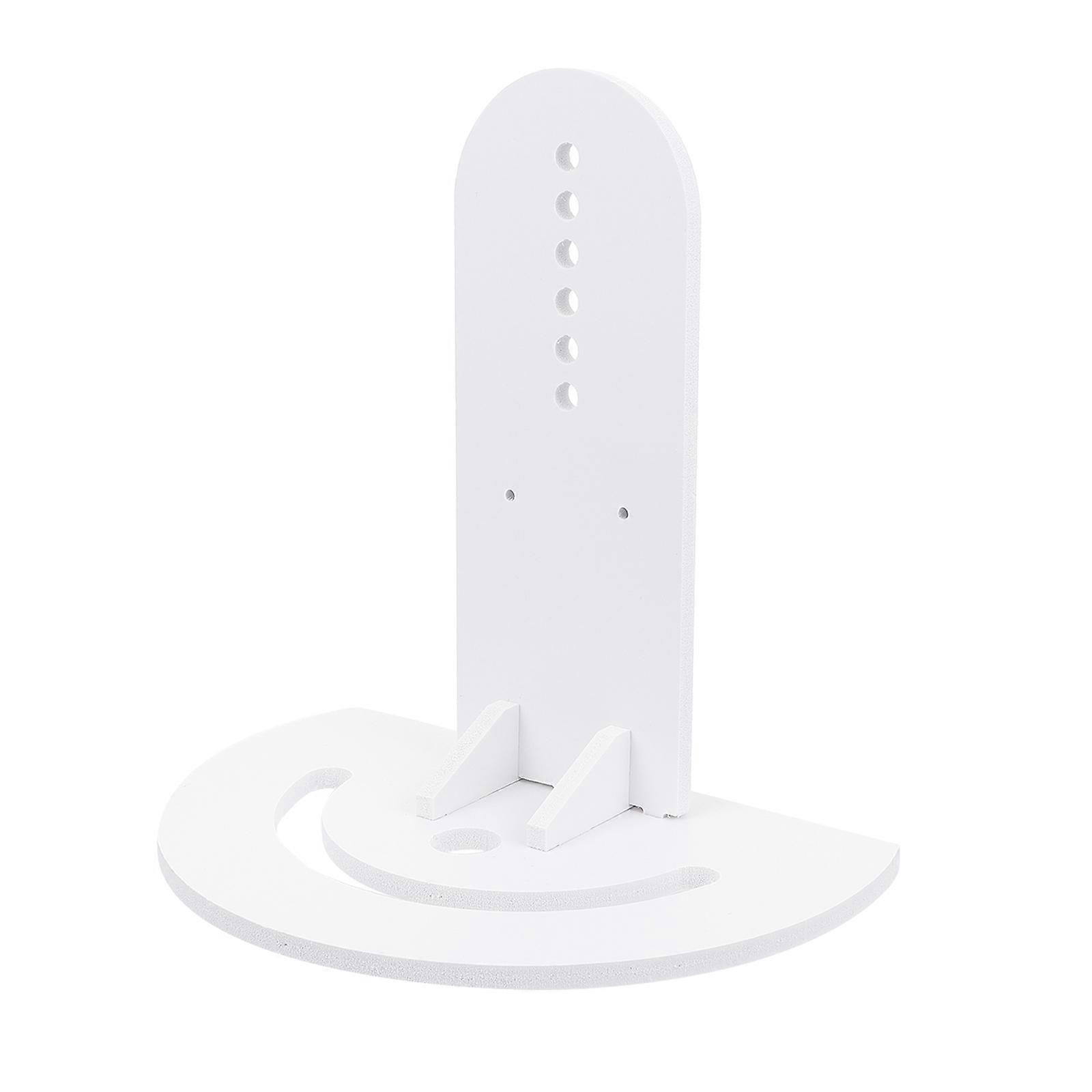 White Support Frame for Hamster Exercise Wheel Suitable for Small Pets with ABS Material 3 Pieces