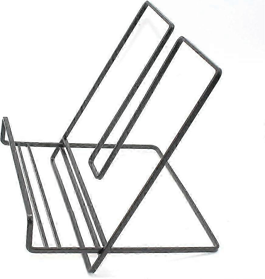 多機能折りたたみ式金属製レシピブックスタンド&キッチンカウンタートップ用タブレットホルダー - iPad、クックブック、カタログと互換性あり