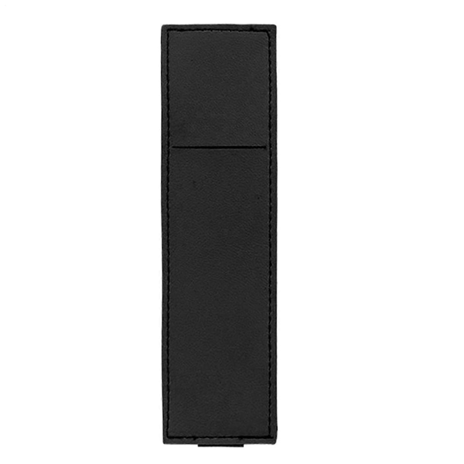 Tablet Pencil Holder | Removable Adjustable Case for Notebooks, Planners, and Workspaces in Black for Dual Pens and Pencils