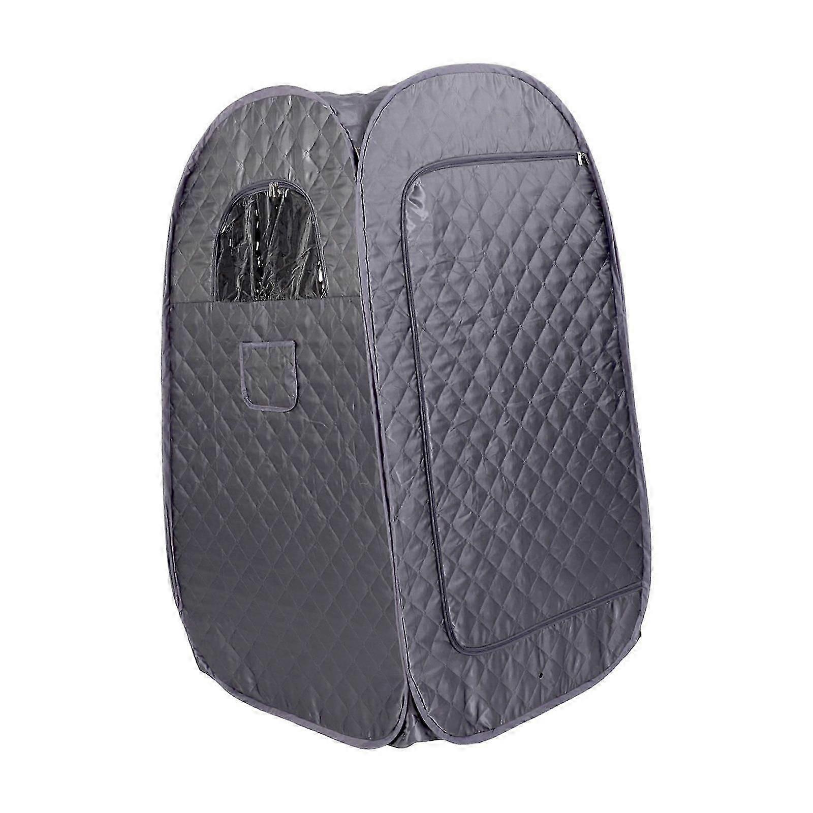 Portable Folding Sauna Tent Multifunctional with Double Pockets Saving Space