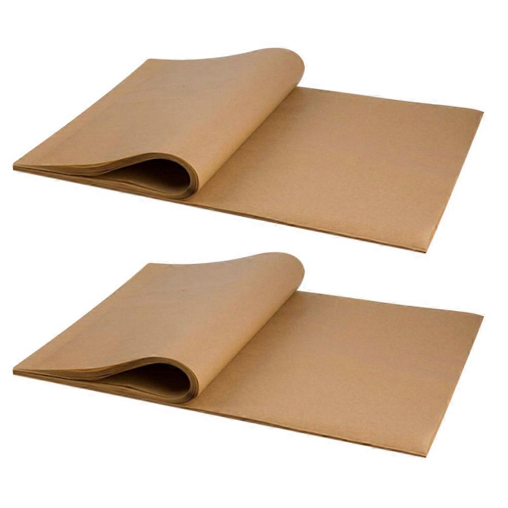 Non Stick Baking Paper Air Fryer Parchment Paper Rectangular Shape 30X20CM 100Set