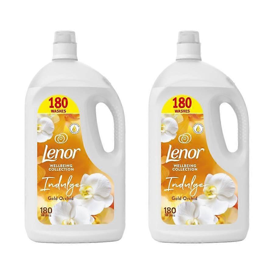 Lenor Fabric Conditioner Wellbeing Collection Gold Orchid (180 x 2 Washes)