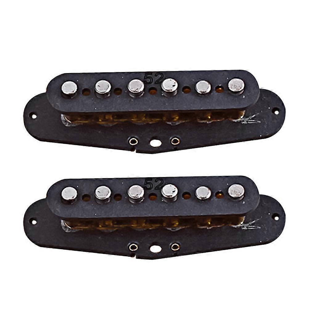Black Plastic Humbucker Bobbin for Guitar DIY Replacement Accessory Metal Material 2pcs