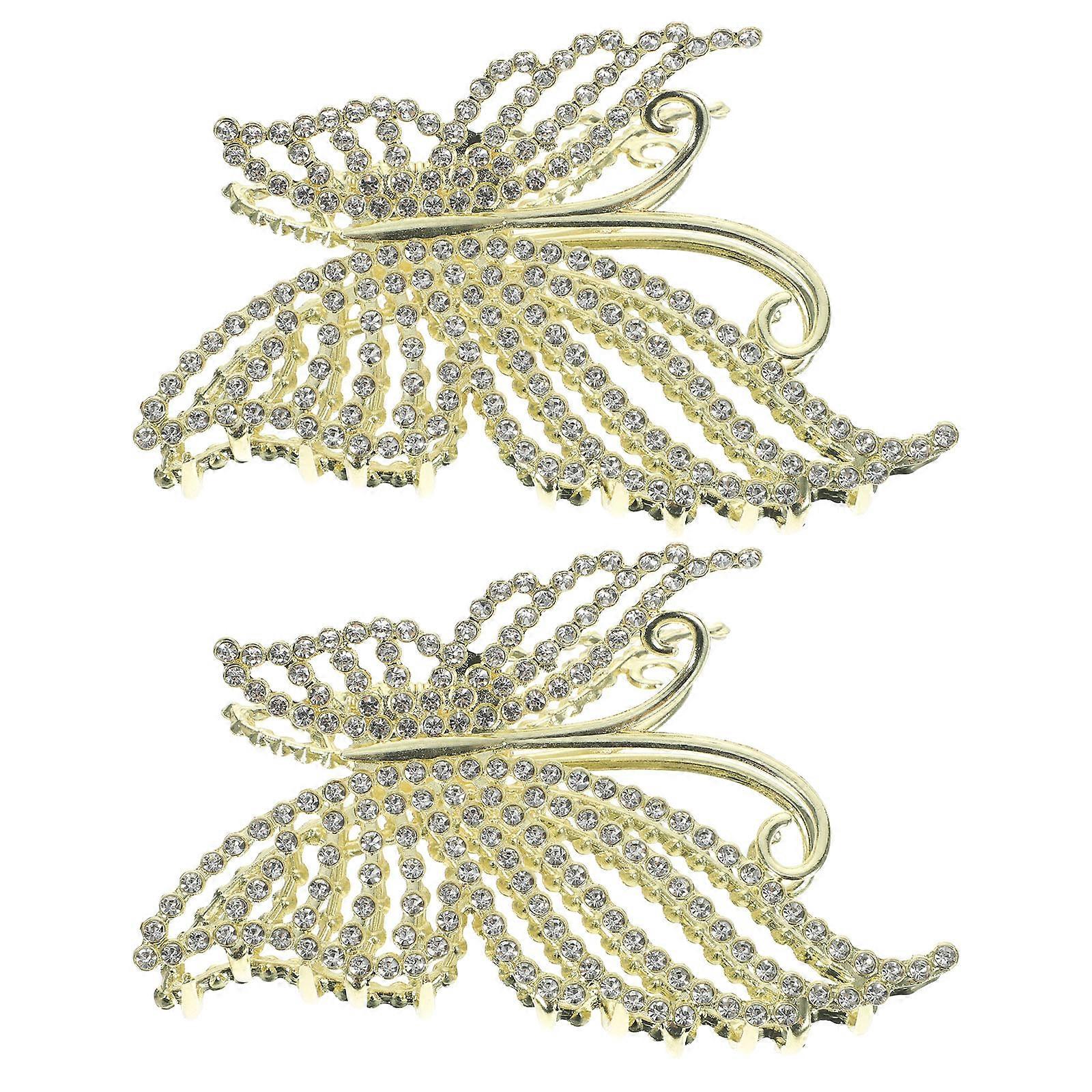 Non-Slip Butterfly Hair Clips for Creating Charming and Sophisticated Looks