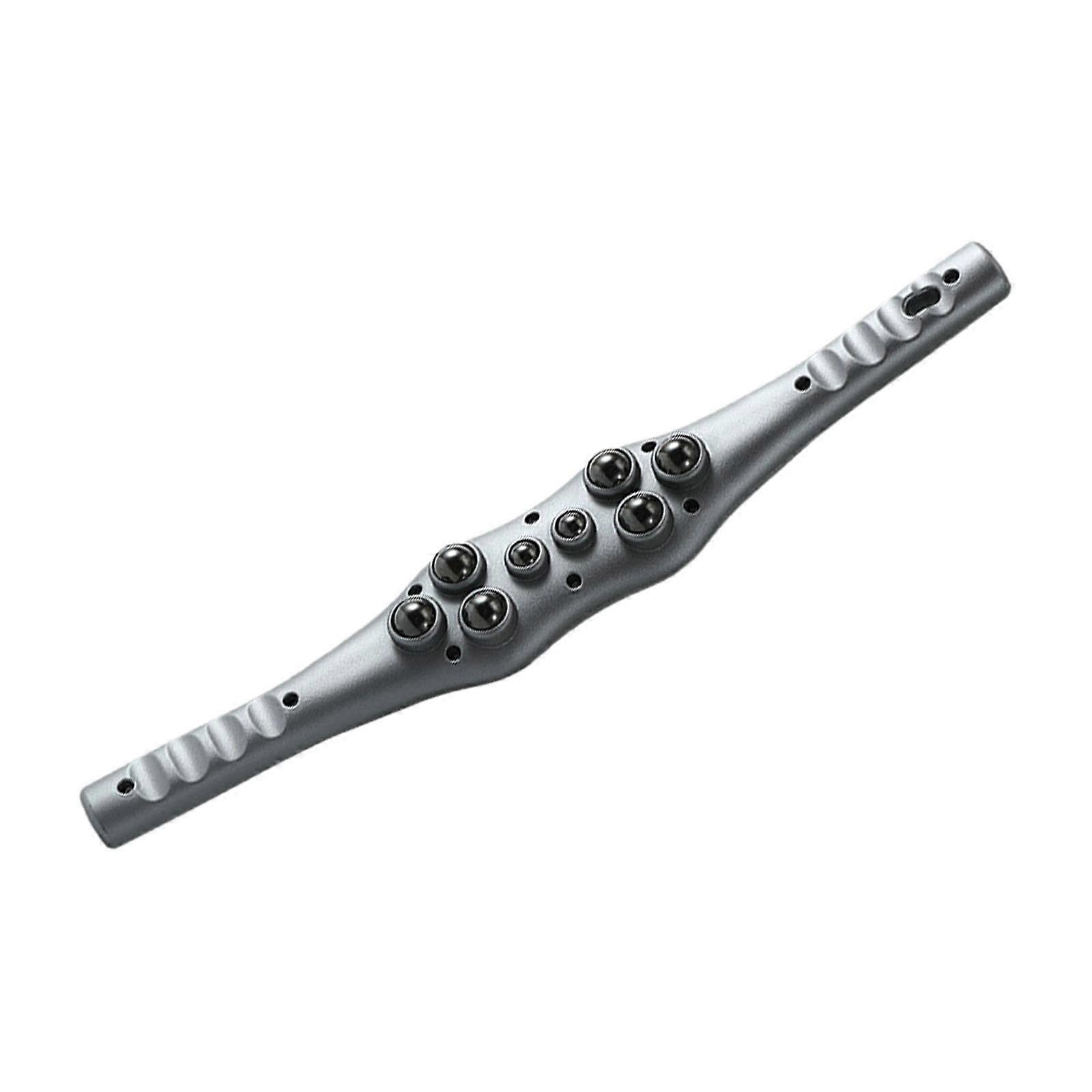 Massage Rollstab Gua Sha Tool for Muscle Tension Relief, Gray Scraping Stick for Waist, Thighs, and Abdomen