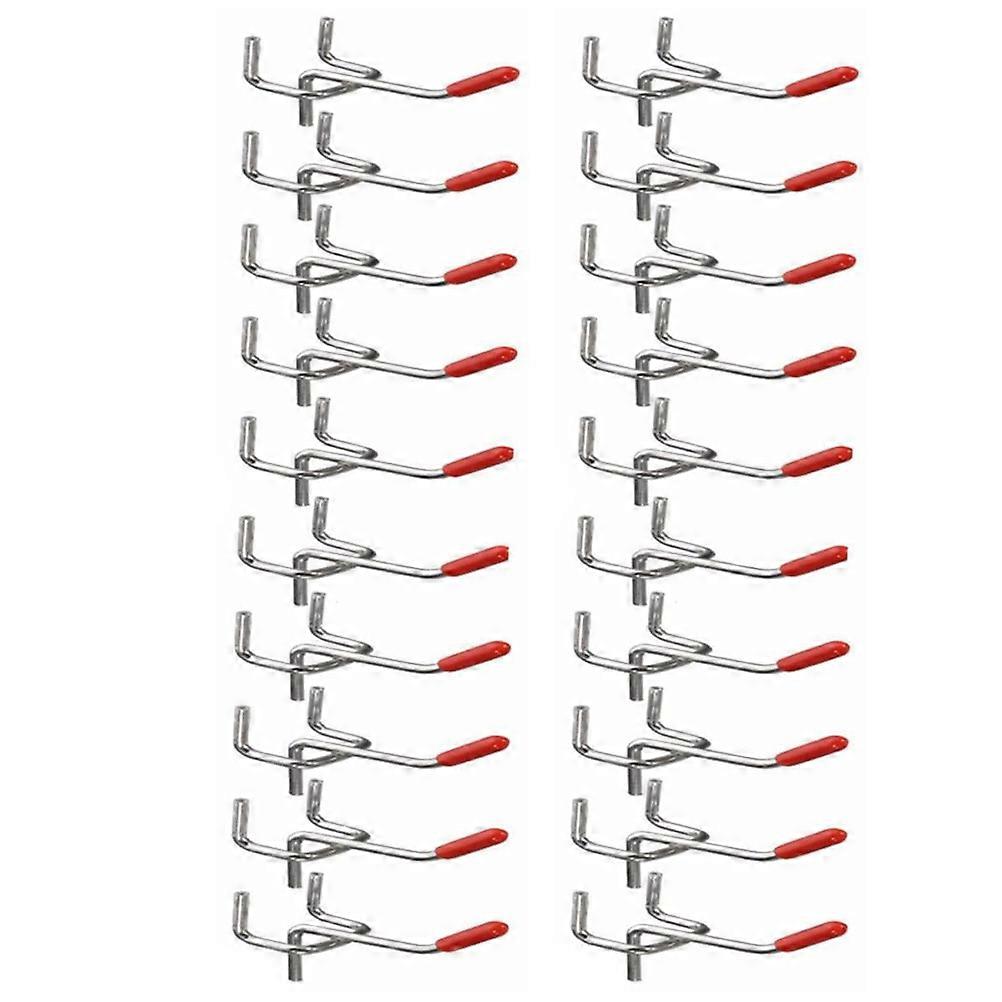 Supermarket Display Hook 25Pcs Metal Hooks Simple Design Retail Use Exhibition Display Practical Users