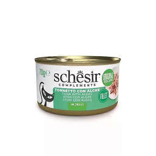 Schesir Tuna With Algae in Gelatin (Cats , Cat Food , Wet Food)