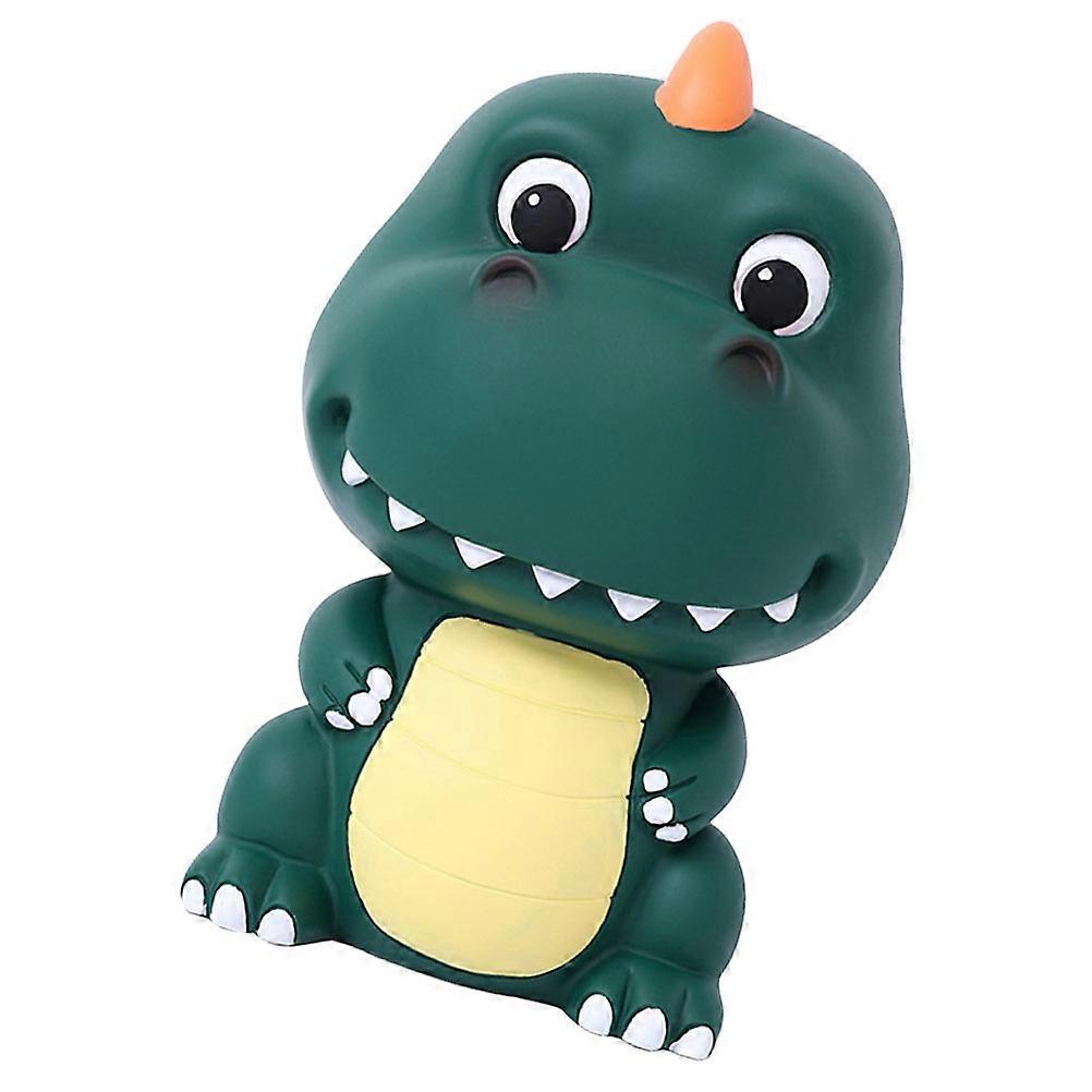 Cute Dinosaur Shaped Piggy Bank for Desktop or Bookshelf – Adorable Coin Storage Box for Saving Awareness, Easy to Clean and Maintain