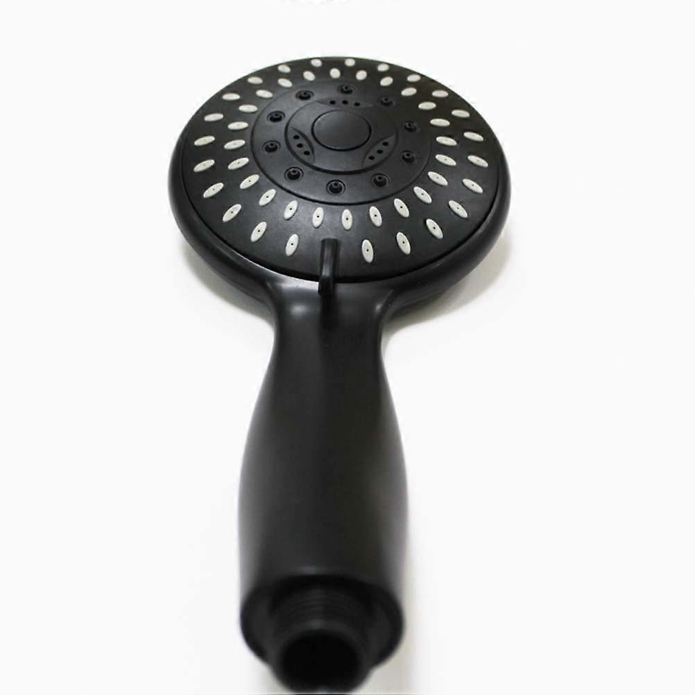 Multi Function Rain Shower Head 5 Modes Portable Option Ideal For Lawn Maintenance And Bathroom Use Black Pressure Boosting 1Pack