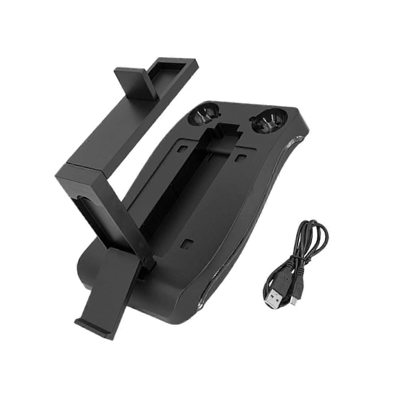 VR Glasses Charging Station Stand - Multifunctional Holder for Oculus Rift, HTC Vive, PS VR Headsets, Space-Saving Design