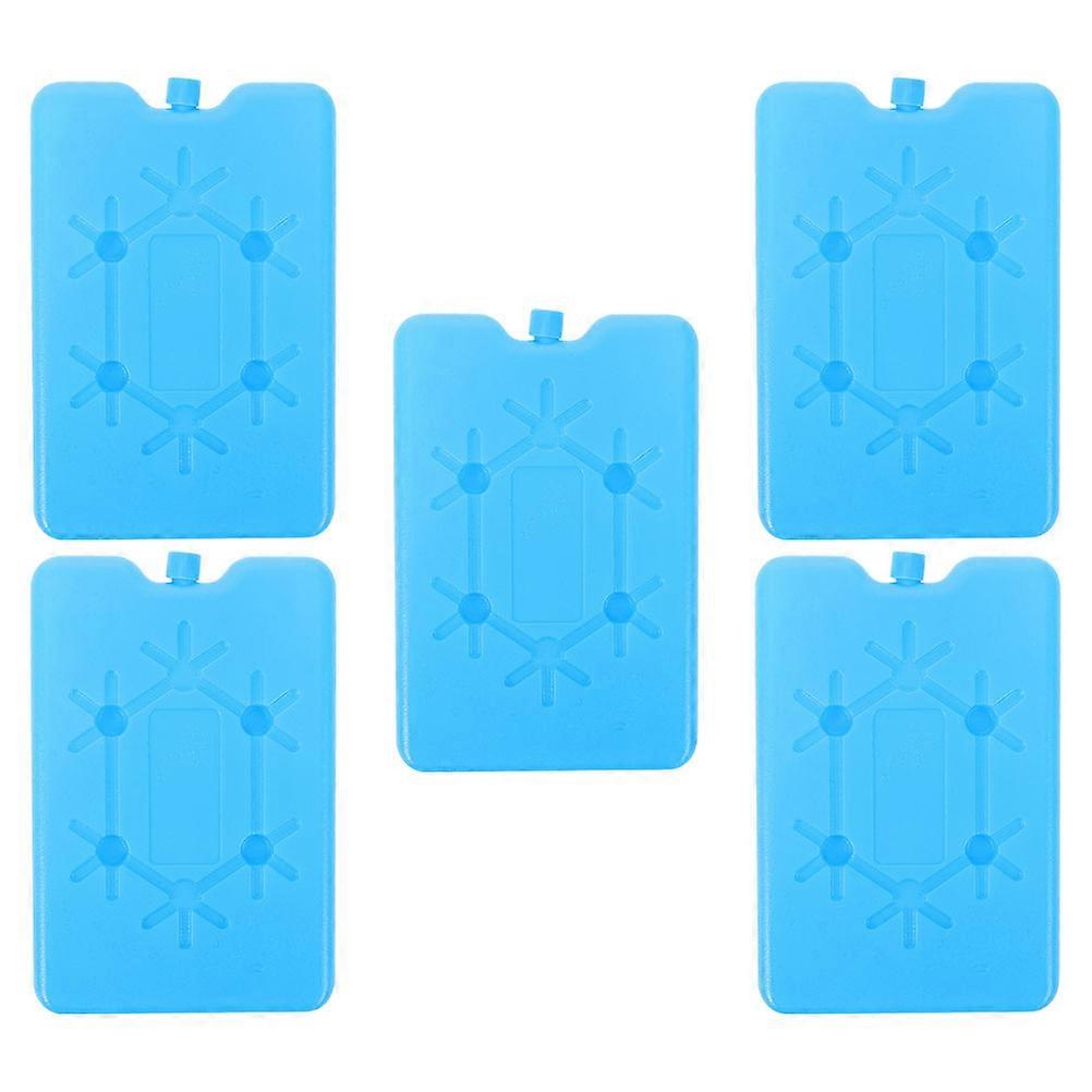 5pcs Reusable Ice Packs for Lunch Boxes, Coolers, Air Conditioners – Portable Cooling Solution for Travel, Home, and Cold Chain Transport of Food &