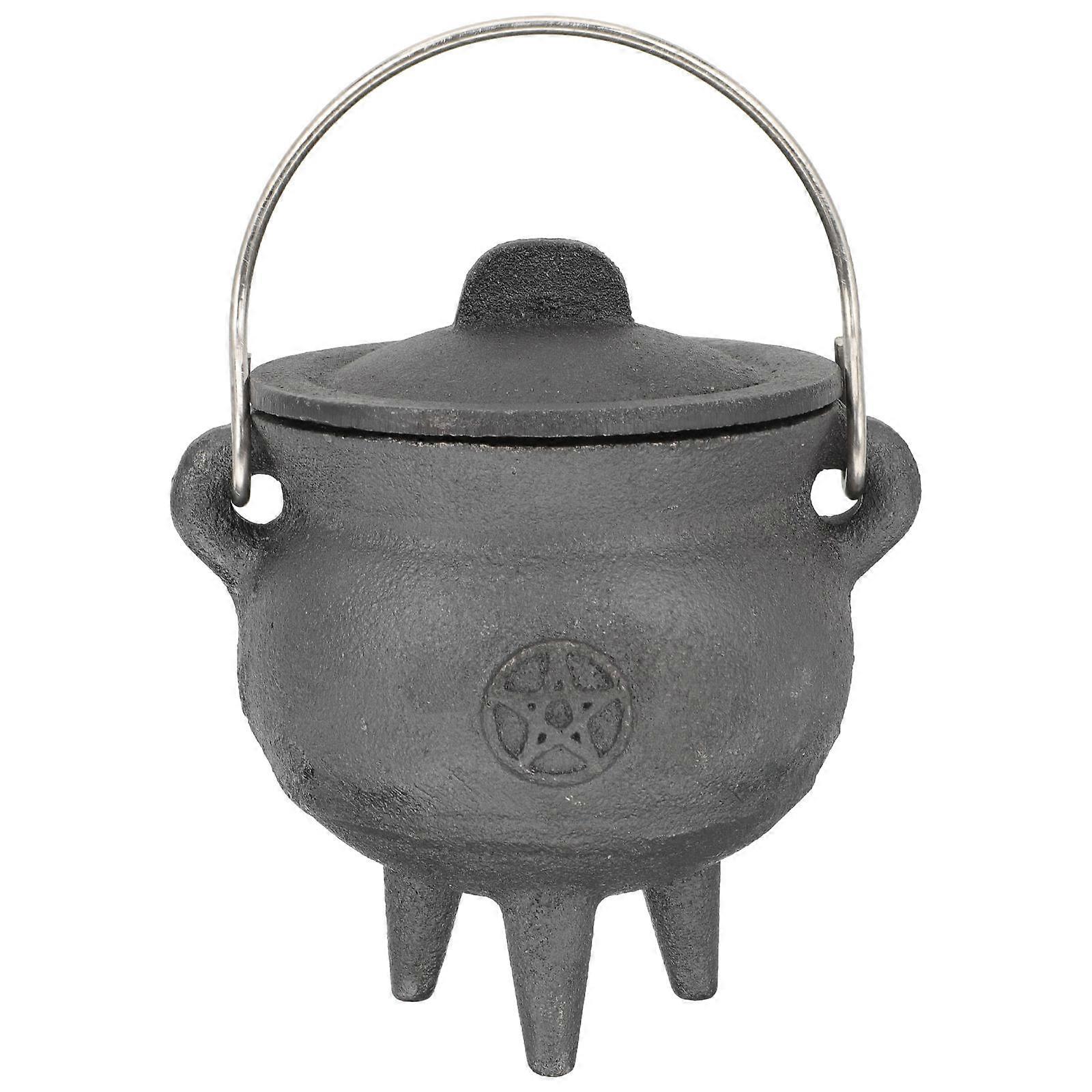 Tabletop Witch Pot For Halloween Religious Craft Religious Prop Offering Witch Pot Figurines Witch Pot Models Party Witch Pot