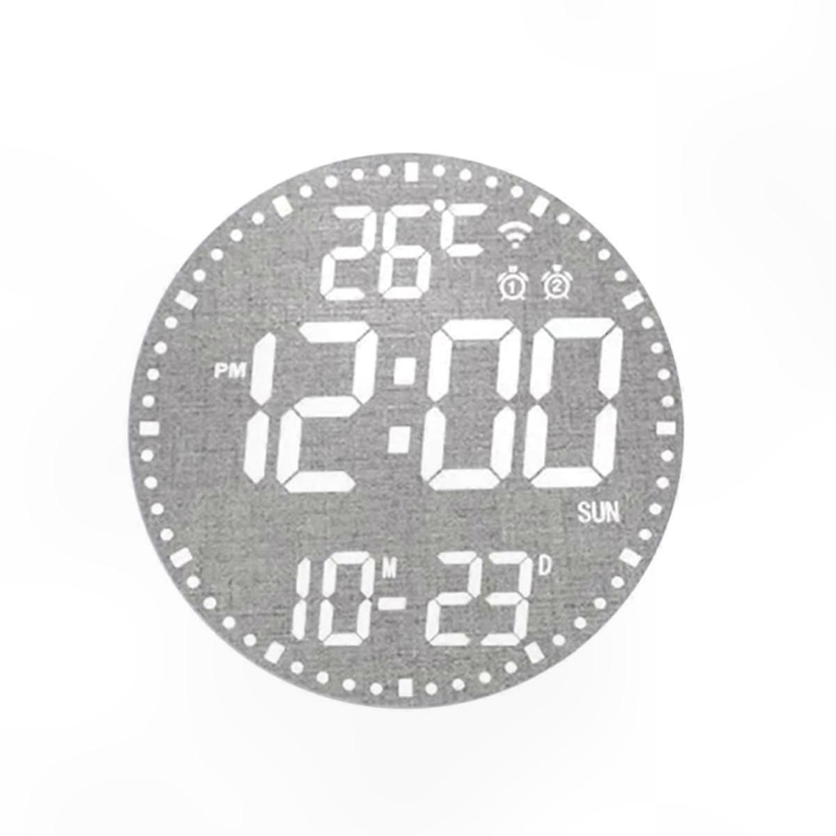 Digital Wall Clock with Calendar Function