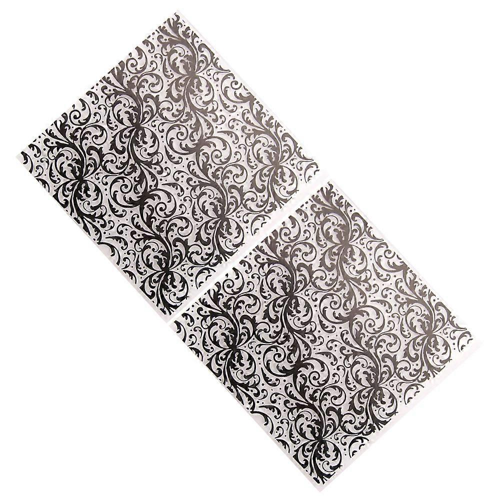 2pcs Bump Embossing Dies for Handmade Art & Craft   Durable Plastic DIY Stencil Templates with Flower Patterns for Scrapbooking and Card Making