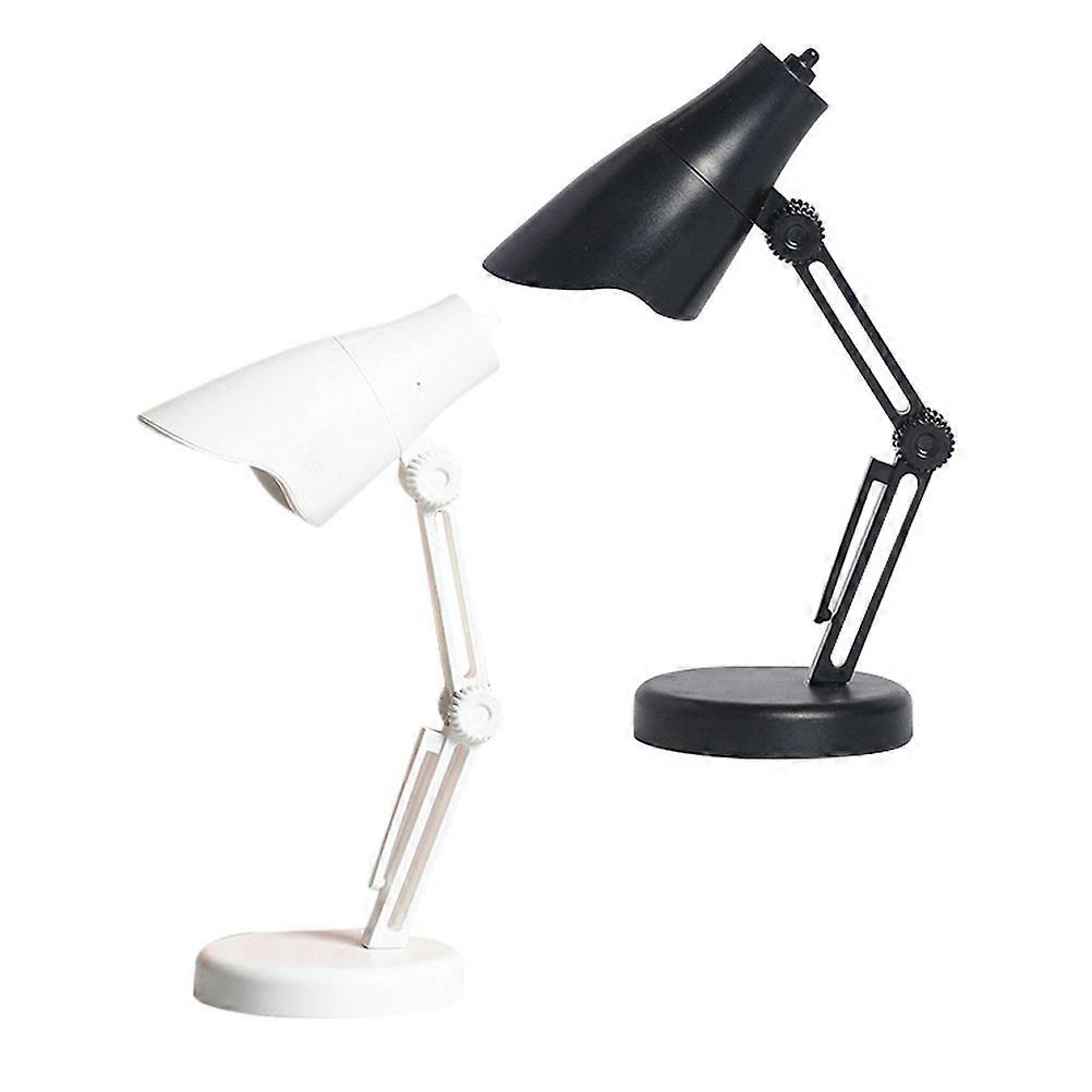 Foldable Mini Lamp Ideal For Dormitory Simple Design 11X4Cm 2Pcs