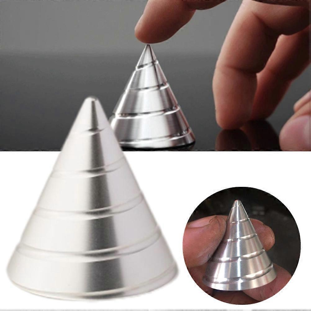 Portable Top Toy Stainless Steel Funny Gadget Optical Men Lady Desktop Spiral Toy