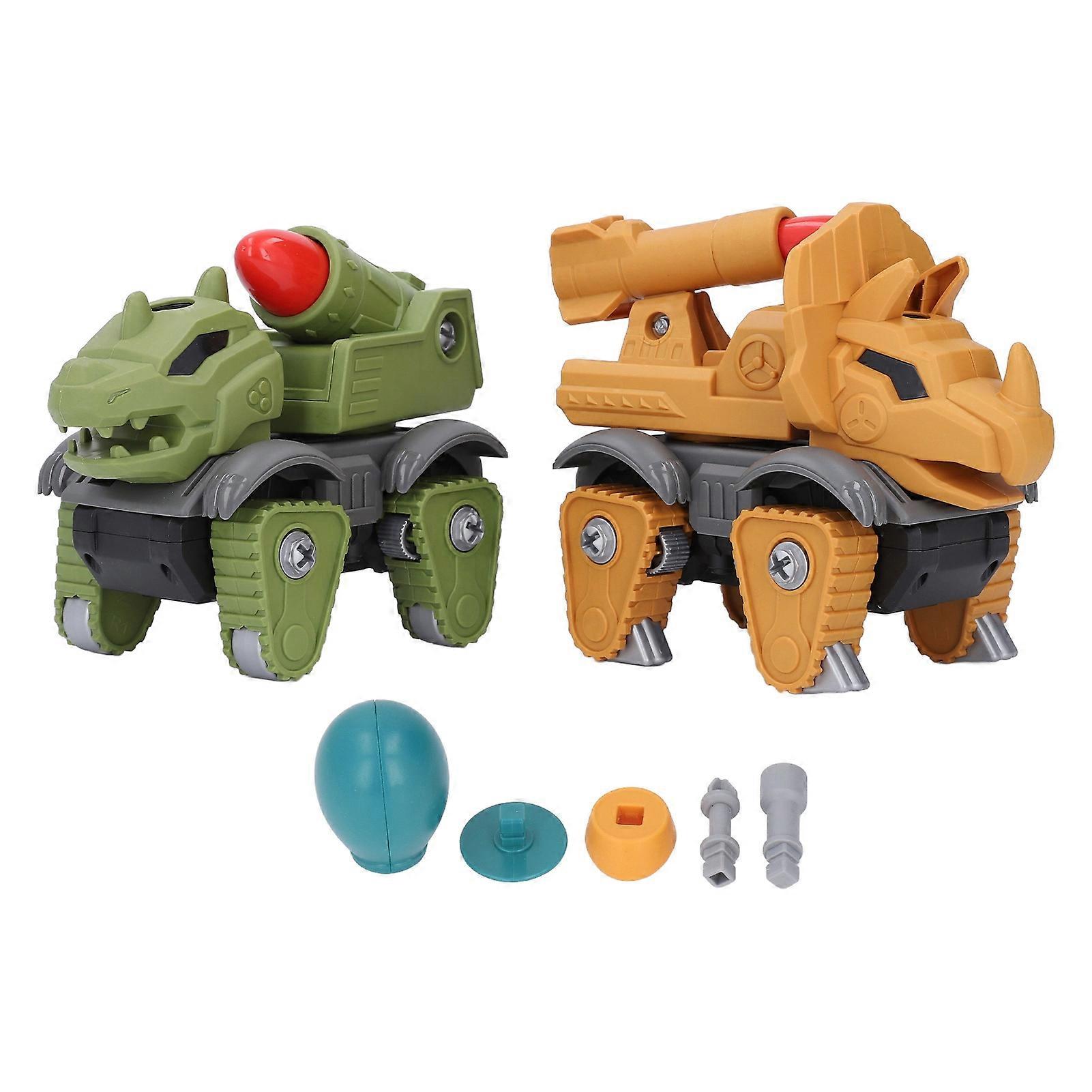 Take Apart Dinosaur Toy Fine Motor Skill Educational Building Dinosaur Car Toy Set for Toddlers Boys Girls