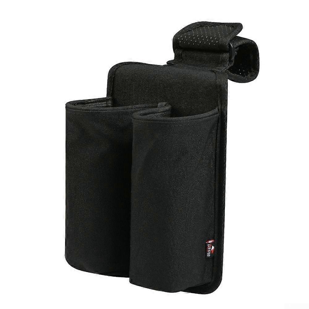 Nylon microphone storage solution for events and home audio organization