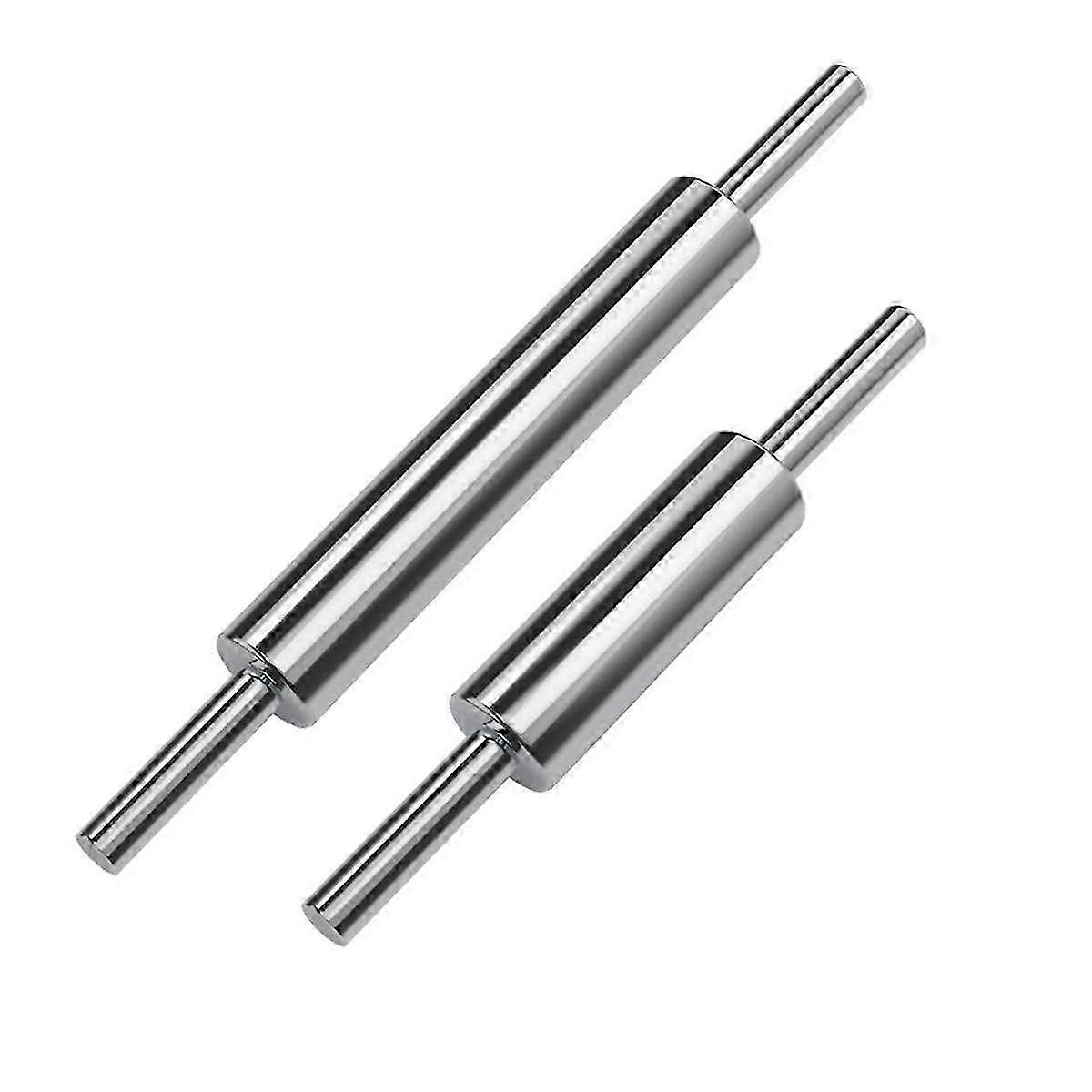 Mini Dual Rolling Pin Set - Perfect Bake Rolling Pins for Pizza Dough & Pastry Preparation in Kitchen