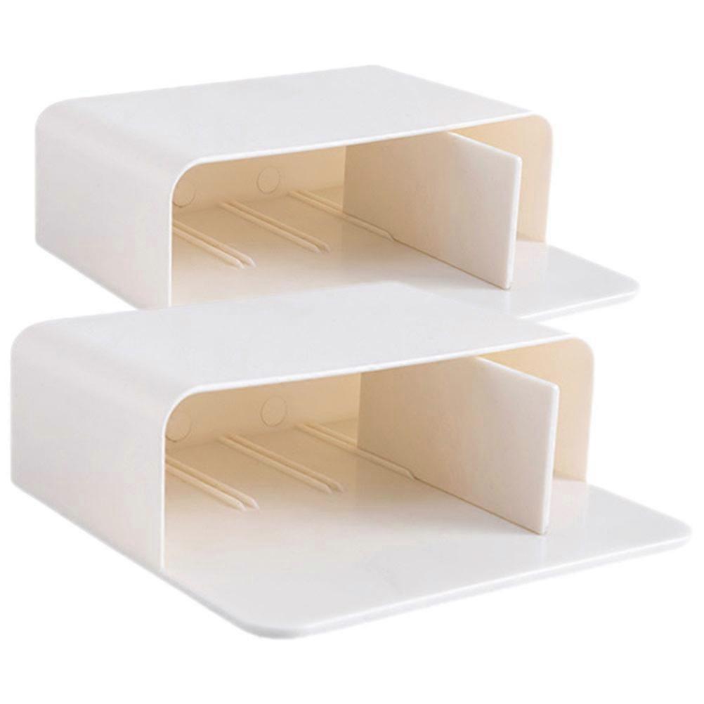 2Pcs Whiteboard Magnetic Marker Racks for Office Meeting Room with Marker Holder